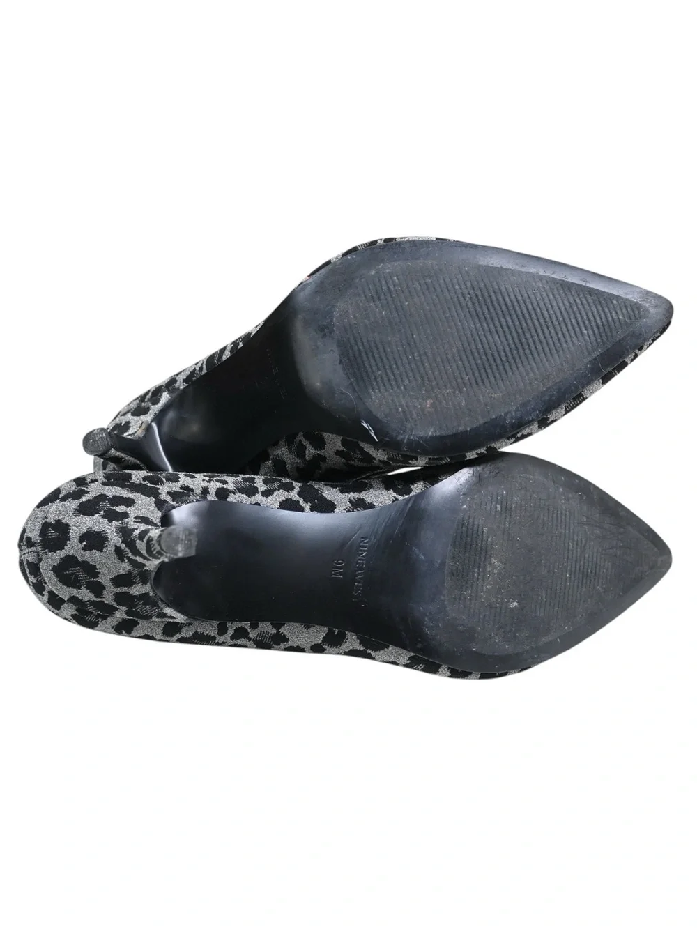 Nine West Women's 9 Pearce 2 Animal Print Stiletto Heel Pointy Toe Bootie